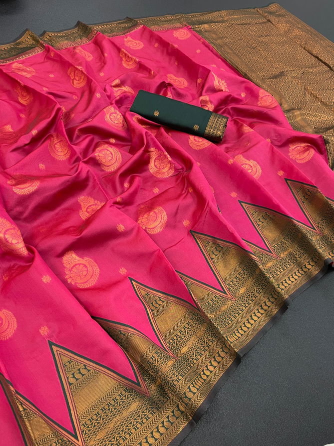 Aab Kanjivaram Pattu Silk Non Catalog Sarees Catalog